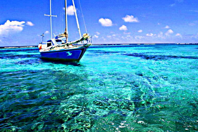Belize Sloop How to Swim with Sharks - Caye Caulker Belize Top Ten - Adventure Dragon