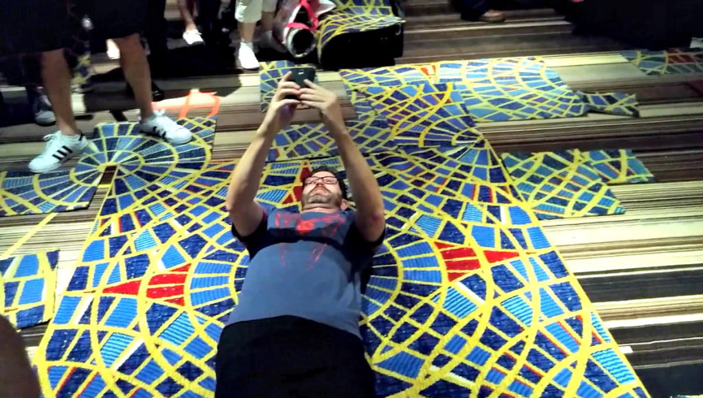 Marriott Carpet Selfie