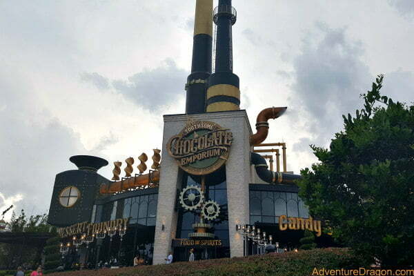 Best Universal CityWalk Orlando Restaurants - Toothsome Chocolate Emporium Dessert Foundry