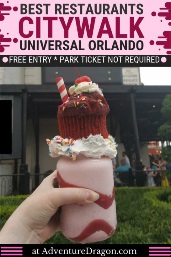15 Best Universal CityWalk Orlando Restaurants & Bars for Food, Drinks